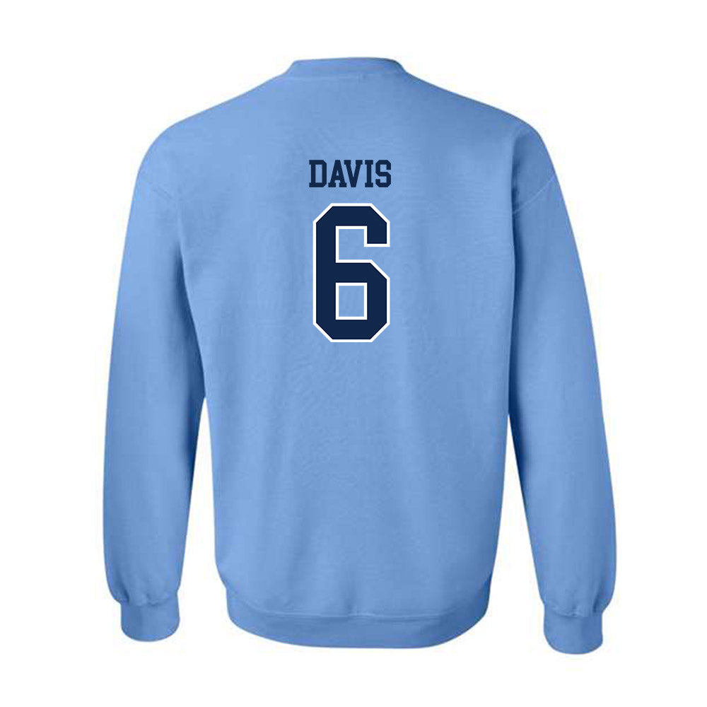 UNC - NCAA Men's Basketball : Elijah Davis - Classic Shersey Crewneck Sweatshirt-1