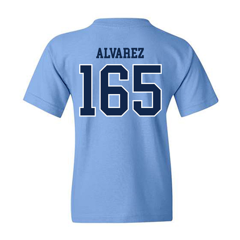 UNC - NCAA Wrestling : Omaury Alvarez - Classic Shersey Youth T-Shirt-1