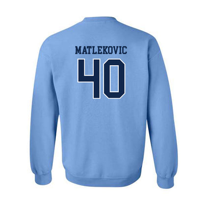 UNC - NCAA Men's Basketball : Ivan Matlekovic - Classic Shersey Crewneck Sweatshirt-1