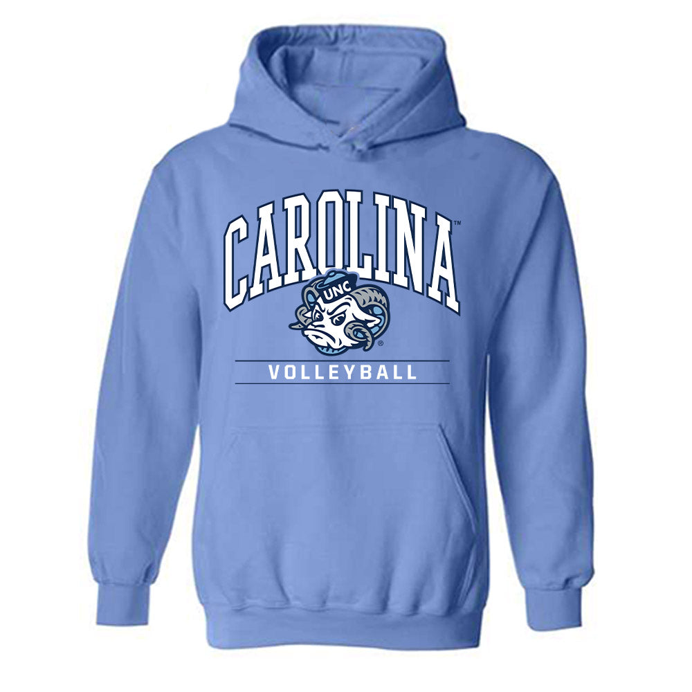 UNC - NCAA Women's Volleyball : Sienna Cozza - Classic Shersey Hooded Sweatshirt-0