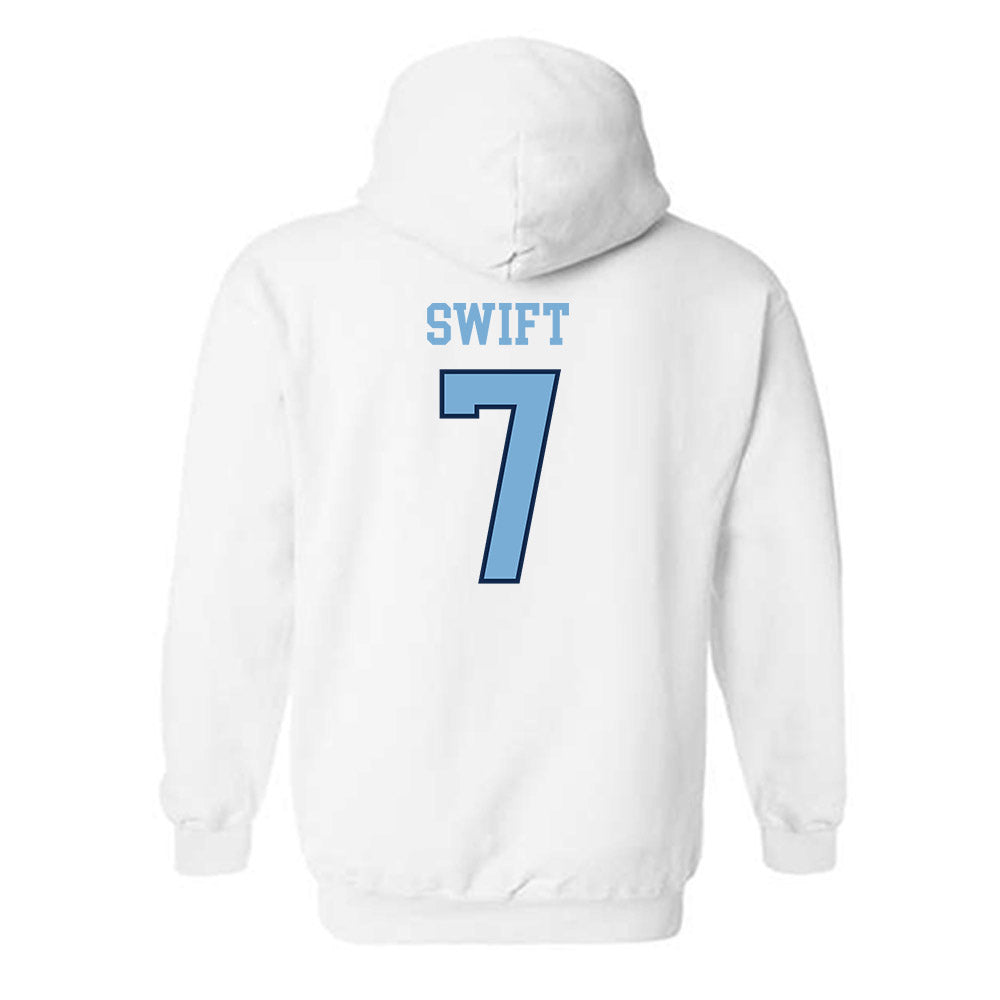 UNC - NCAA Women's Volleyball : Sadie Swift - Classic Shersey Hooded Sweatshirt-1