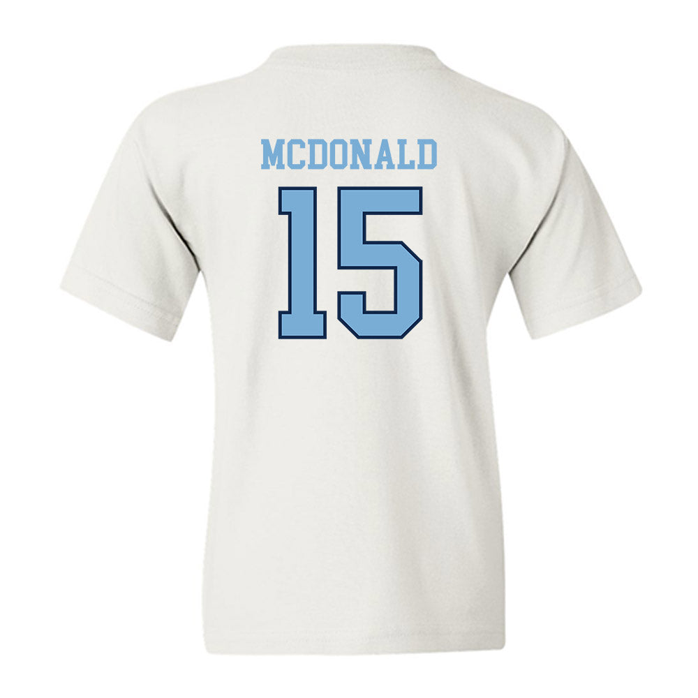 UNC - NCAA Men's Lacrosse : Parker McDonald - Classic Shersey Youth T-Shirt-1