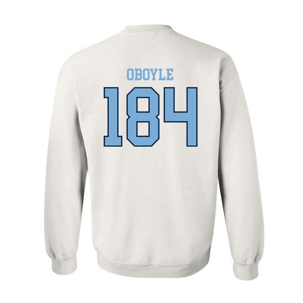 UNC - NCAA Wrestling : Nolan OBoyle - Classic Shersey Crewneck Sweatshirt-1
