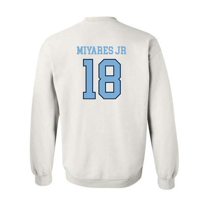 UNC - NCAA Football : Andres Miyares Jr - Classic Shersey Crewneck Sweatshirt-1
