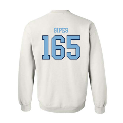UNC - NCAA Wrestling : Lucas Sipes - Classic Shersey Crewneck Sweatshirt-1