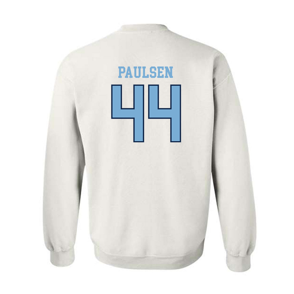 UNC - NCAA Baseball : Erik Paulsen - Classic Shersey Crewneck Sweatshirt-1