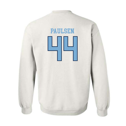 UNC - NCAA Baseball : Erik Paulsen - Classic Shersey Crewneck Sweatshirt-1