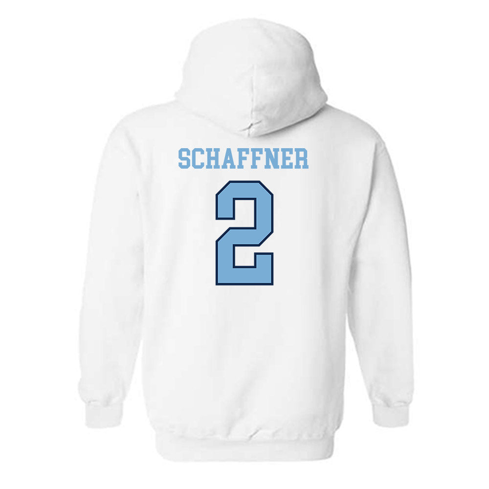 UNC - NCAA Baseball : Jake Schaffner - Classic Shersey Hooded Sweatshirt-1