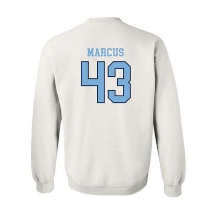 UNC - NCAA Men's Lacrosse : Josh Marcus - Classic Shersey Crewneck Sweatshirt-1