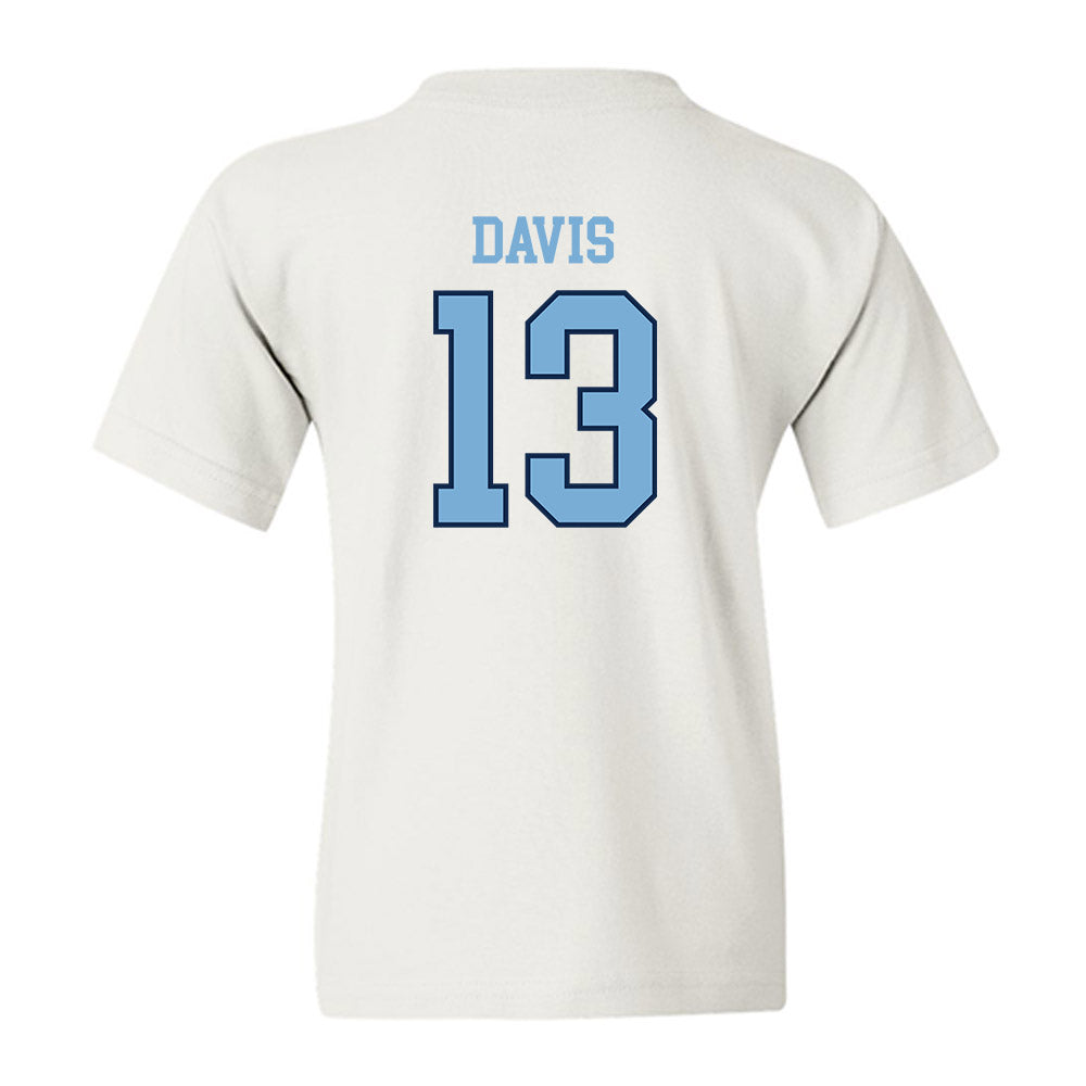 UNC - NCAA Softball : Kina Davis - Classic Shersey Youth T-Shirt-1