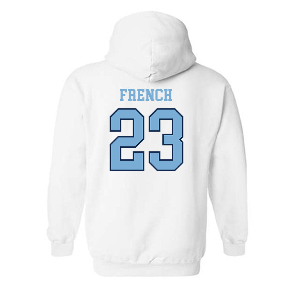 UNC - NCAA Football : Charleston French - Classic Shersey Hooded Sweatshirt-1