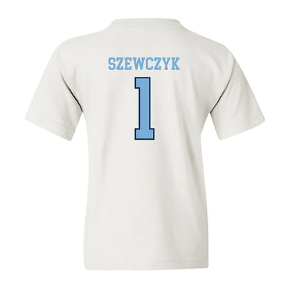 UNC - NCAA Men's Lacrosse : Mason Szewczyk - Classic Shersey Youth T-Shirt-1