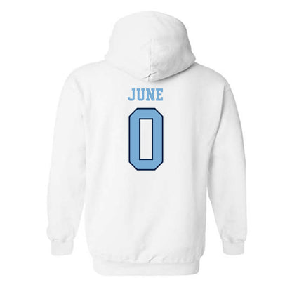 UNC - NCAA Football : Demon June - Classic Shersey Hooded Sweatshirt-1