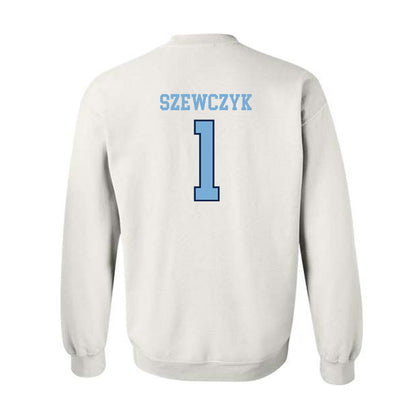 UNC - NCAA Men's Lacrosse : Mason Szewczyk - Classic Shersey Crewneck Sweatshirt-1