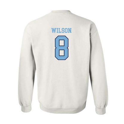 UNC - NCAA Men's Basketball : Caleb Wilson - Classic Shersey Crewneck Sweatshirt-1