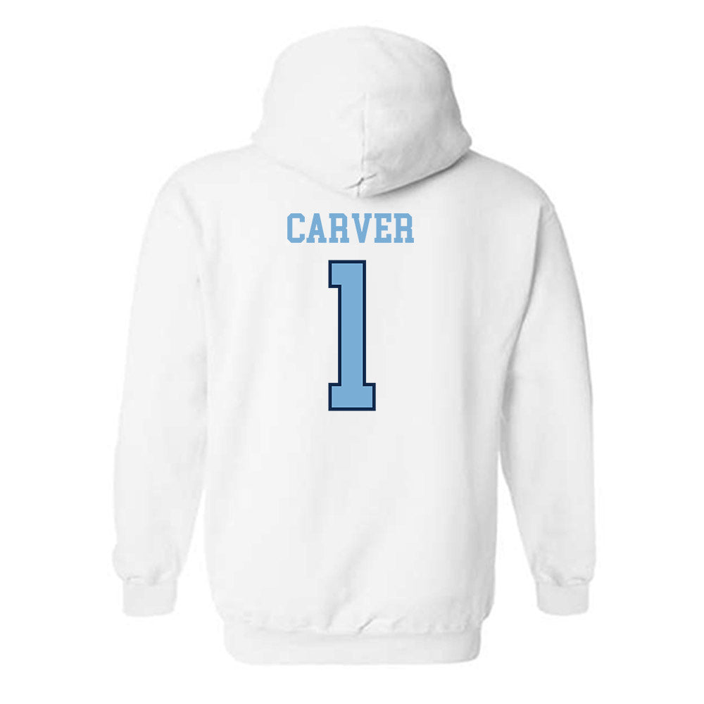 UNC - NCAA Women's Lacrosse : Haley Carver - Classic Shersey Hooded Sweatshirt-1