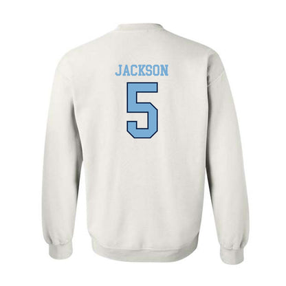UNC - NCAA Football : Kaleb Jackson - Classic Shersey Crewneck Sweatshirt-1