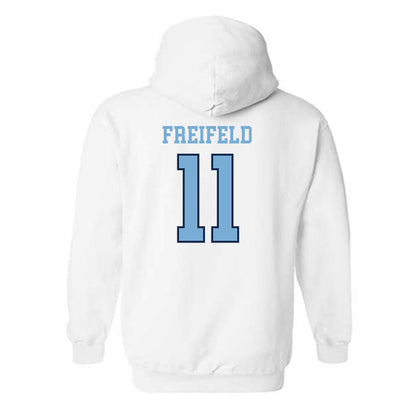 UNC - NCAA Women's Soccer : Eres Freifeld - Classic Shersey Hooded Sweatshirt-1