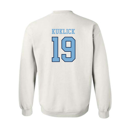 UNC - NCAA Women's Soccer : Leah Kuklick - Classic Shersey Crewneck Sweatshirt-1