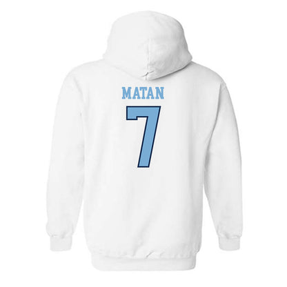 UNC - NCAA Men's Lacrosse : James Matan - Classic Shersey Hooded Sweatshirt
