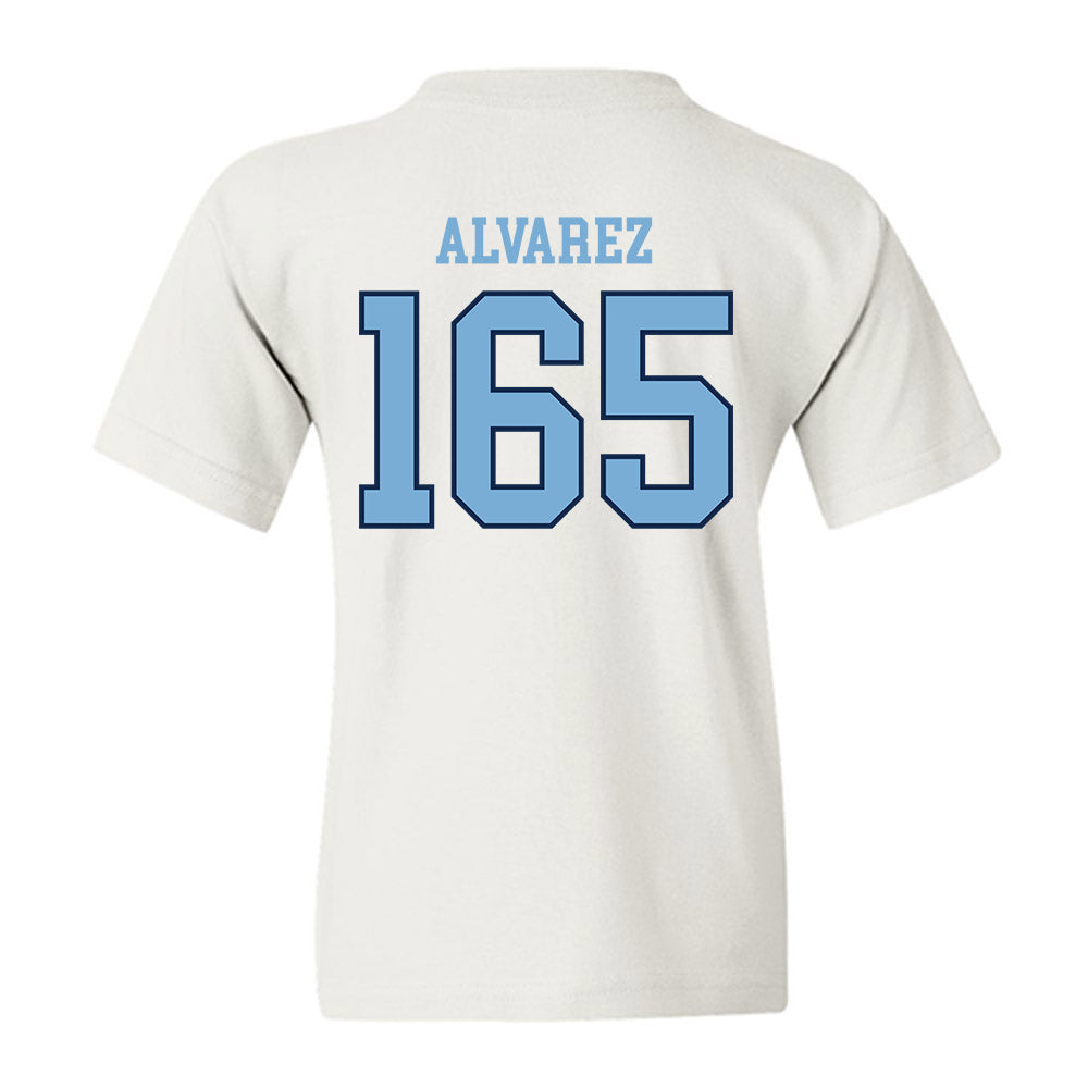 UNC - NCAA Wrestling : Omaury Alvarez - Classic Shersey Youth T-Shirt-1