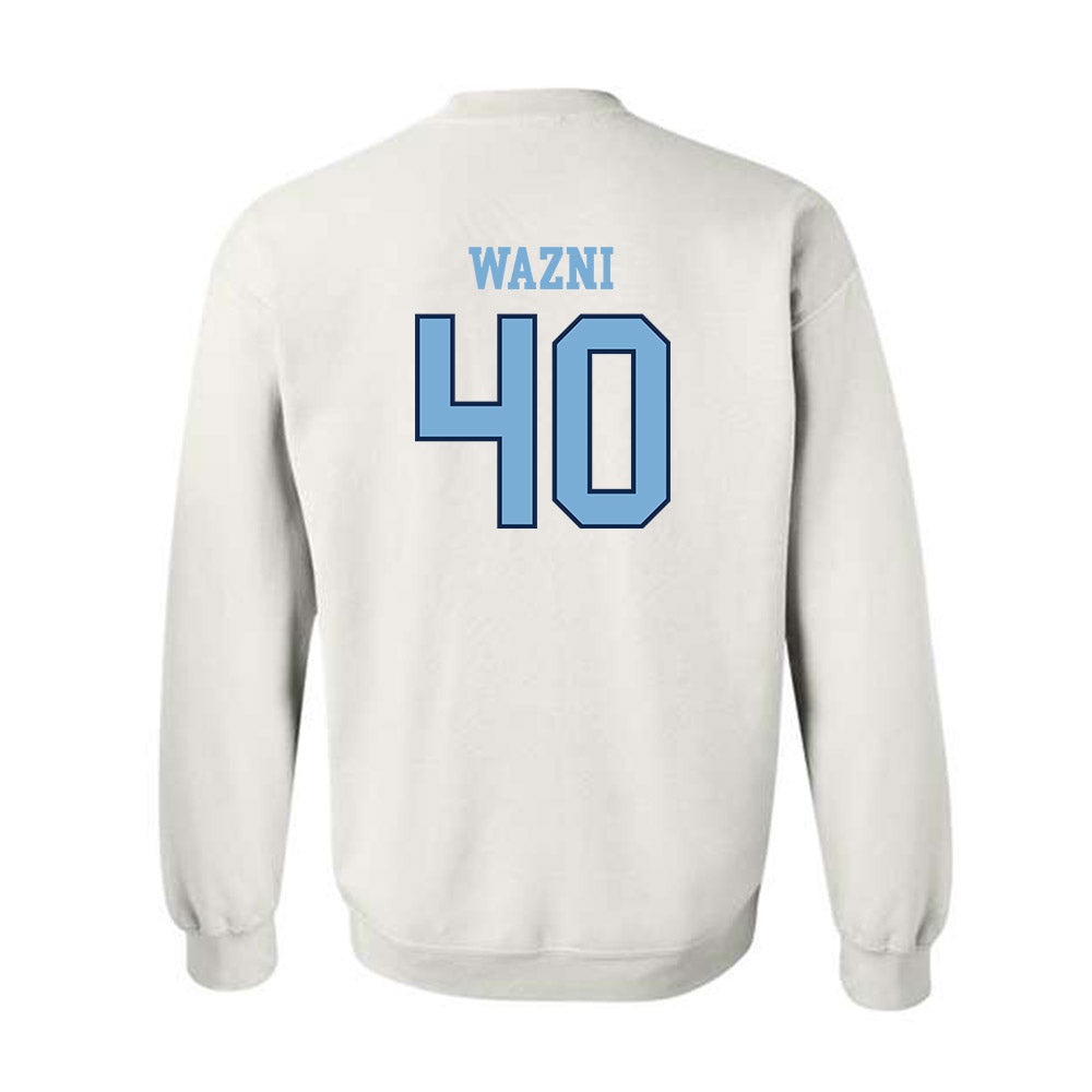 UNC - NCAA Football : Roman Wazni - Classic Shersey Crewneck Sweatshirt-1