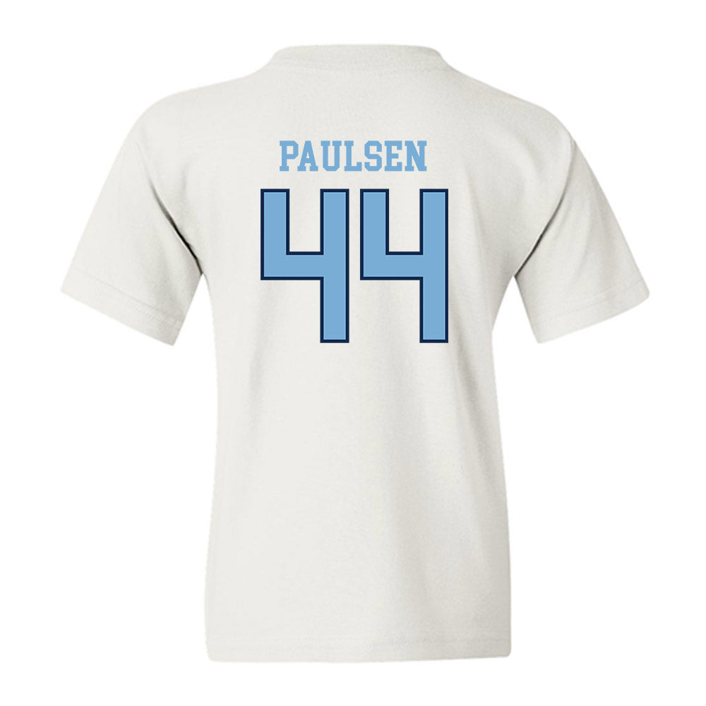 UNC - NCAA Baseball : Erik Paulsen - Classic Shersey Youth T-Shirt-1