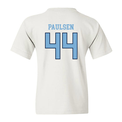 UNC - NCAA Baseball : Erik Paulsen - Classic Shersey Youth T-Shirt-1