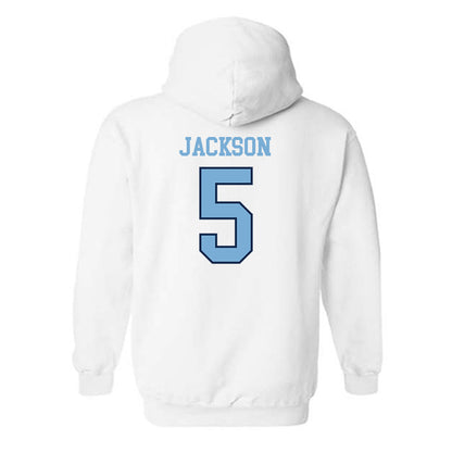 UNC - NCAA Football : Kaleb Jackson - Classic Shersey Hooded Sweatshirt-1