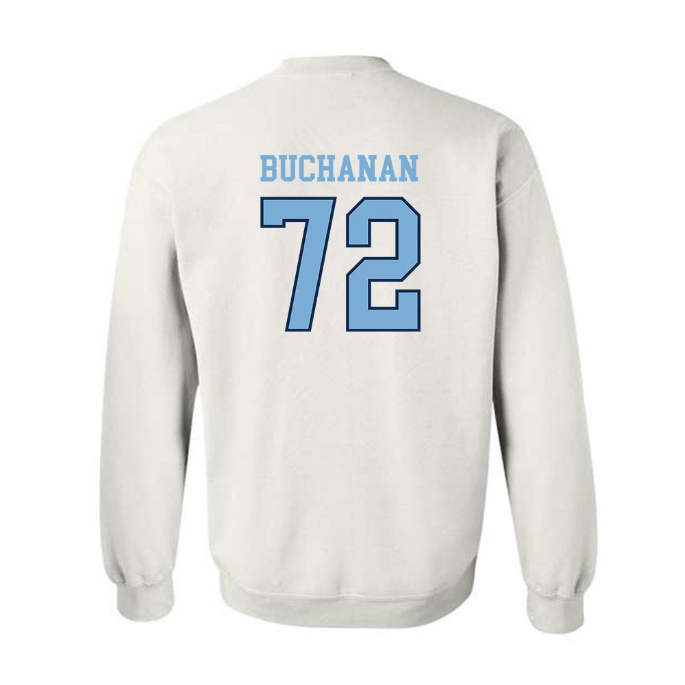 UNC - NCAA Football : Eidan Buchanan - Classic Shersey Crewneck Sweatshirt-1