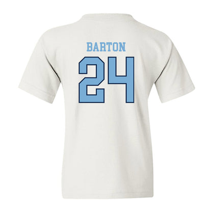 UNC - NCAA Men's Lacrosse : Jack Barton - Classic Shersey Youth T-Shirt-1