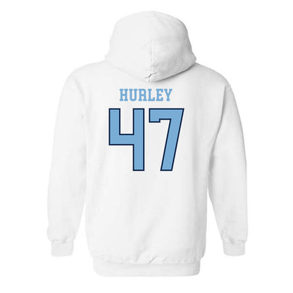 UNC - NCAA Baseball : Sean Hurley - Classic Shersey Hooded Sweatshirt-1