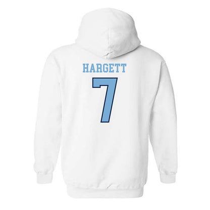 UNC - NCAA Baseball : Perry Hargett - Classic Shersey Hooded Sweatshirt-1
