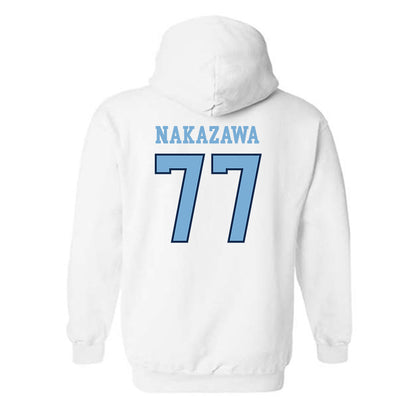 UNC - NCAA Women's Lacrosse : Negai Nakazawa - Classic Shersey Hooded Sweatshirt-1