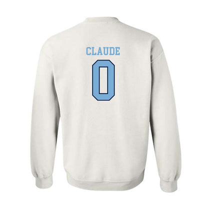 UNC - NCAA Men's Basketball : Tyzhaun Claude - Classic Shersey Crewneck Sweatshirt-1