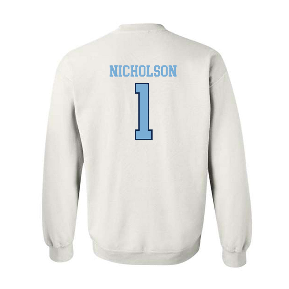 UNC - NCAA Baseball : Cooper Nicholson - Classic Shersey Crewneck Sweatshirt-1
