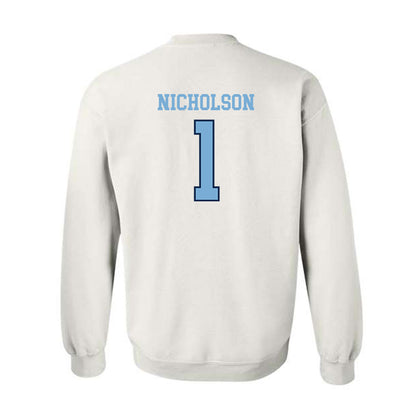 UNC - NCAA Baseball : Cooper Nicholson - Classic Shersey Crewneck Sweatshirt-1