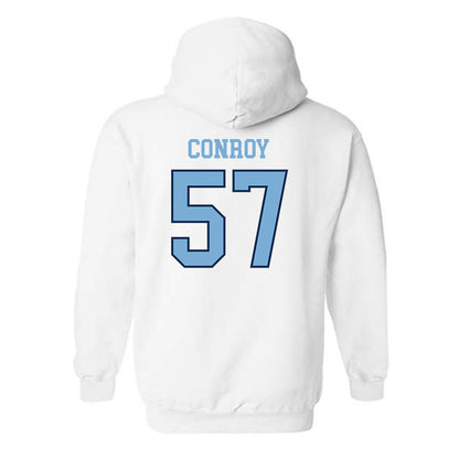 UNC - NCAA Football : William Conroy - Classic Shersey Hooded Sweatshirt-1