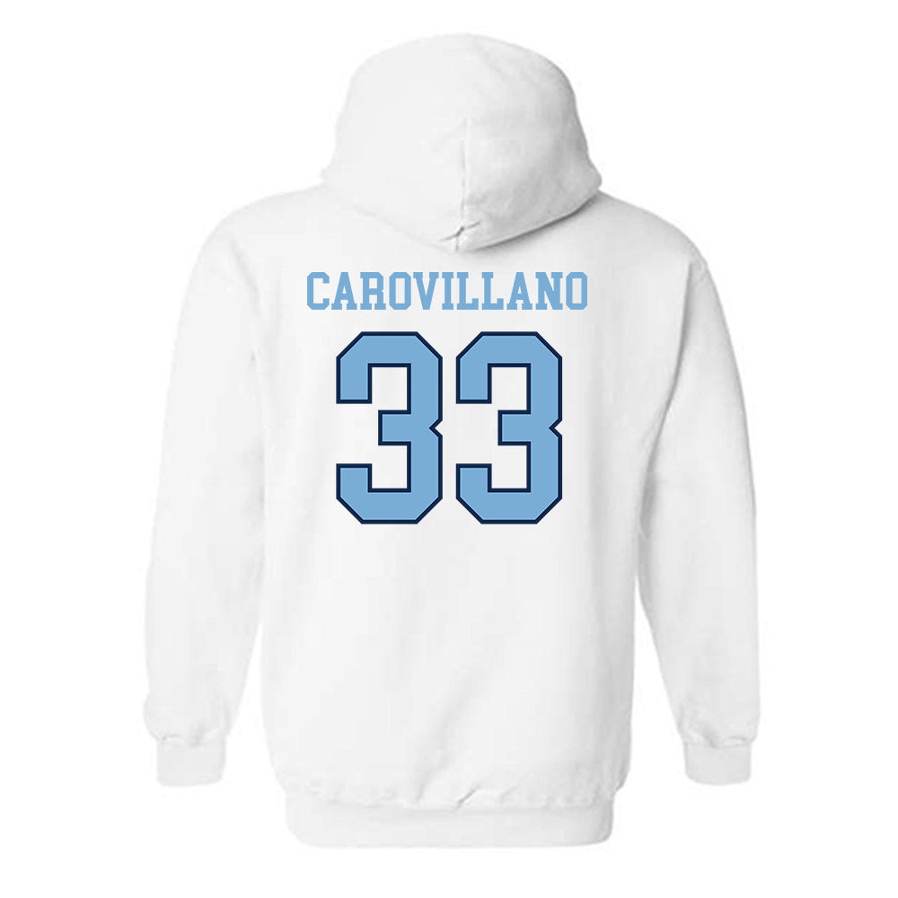 UNC - NCAA Women's Lacrosse : Brigid Carovillano - Classic Shersey Hooded Sweatshirt-1