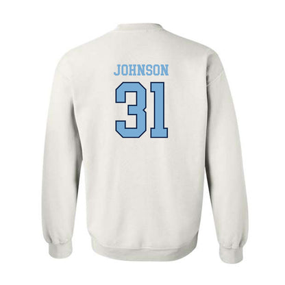 UNC - NCAA Baseball : Olin Johnson - Classic Shersey Crewneck Sweatshirt-1