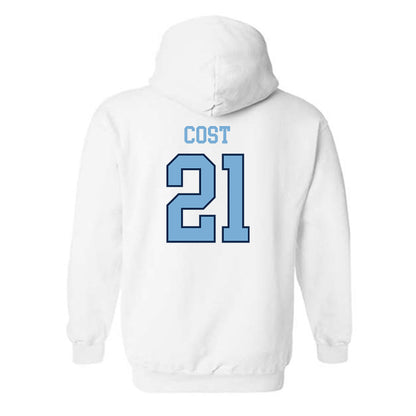 UNC - NCAA Football : Kaleb Cost - Classic Shersey Hooded Sweatshirt-1