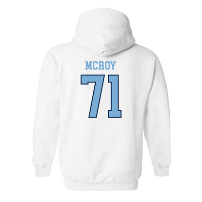 UNC - NCAA Football : Jacqawn McRoy - Classic Shersey Hooded Sweatshirt-1