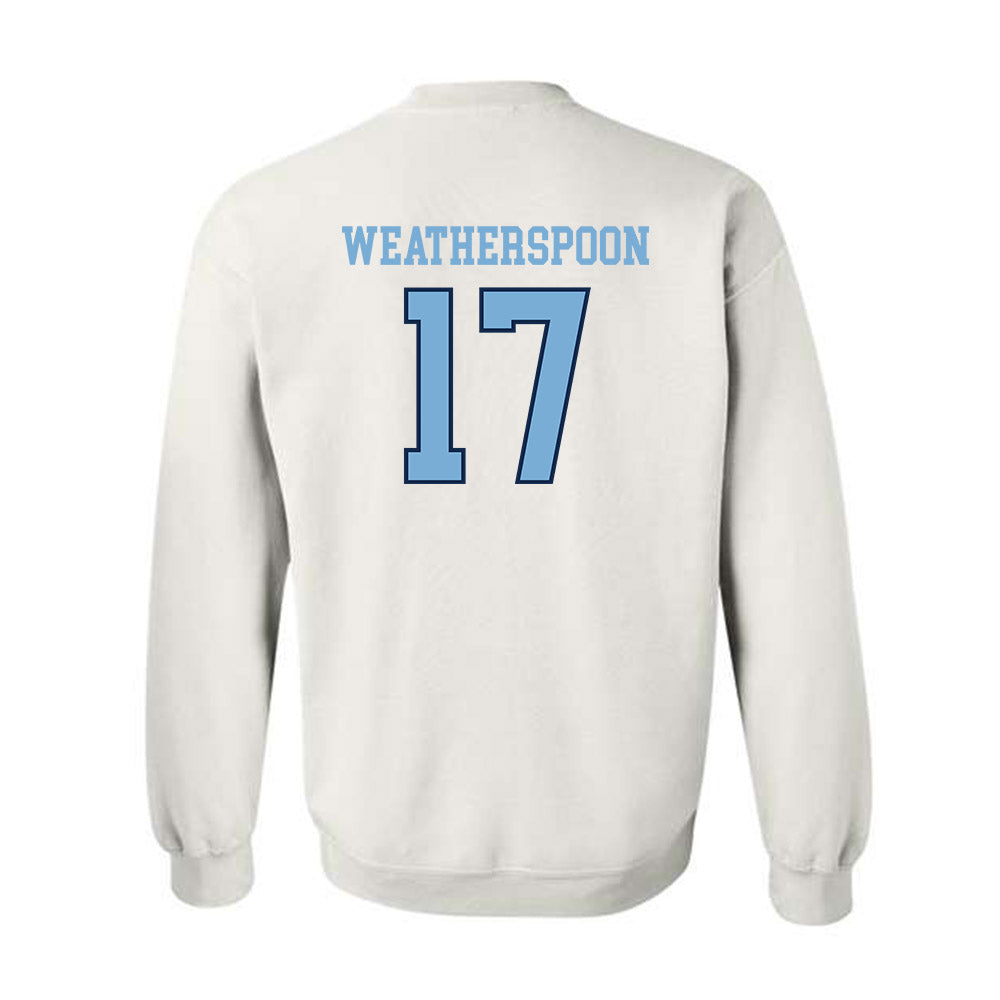 UNC - NCAA Football : Jakob Weatherspoon - Classic Shersey Crewneck Sweatshirt-1