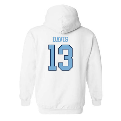 UNC - NCAA Softball : Kina Davis - Classic Shersey Hooded Sweatshirt-1