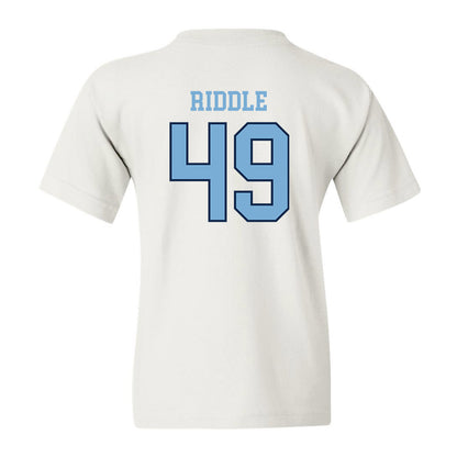 UNC - NCAA Men's Lacrosse : Alec Riddle - Classic Shersey Youth T-Shirt