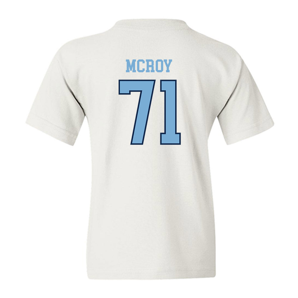 UNC - NCAA Football : Jacqawn McRoy - Classic Shersey Youth T-Shirt-1