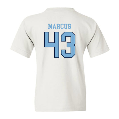 UNC - NCAA Men's Lacrosse : Josh Marcus - Classic Shersey Youth T-Shirt-1