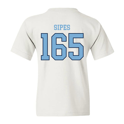 UNC - NCAA Wrestling : Lucas Sipes - Classic Shersey Youth T-Shirt-1