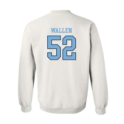 UNC - NCAA Baseball : Andrew Wallen - Classic Shersey Crewneck Sweatshirt-1