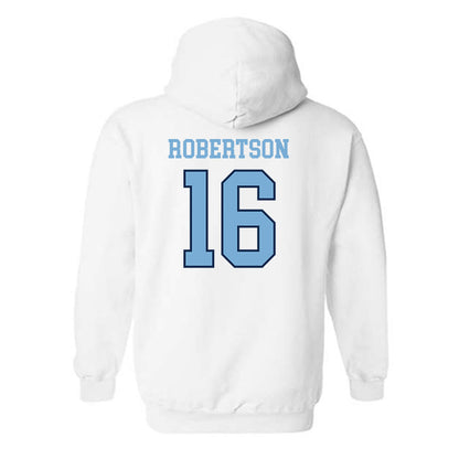 UNC - NCAA Football : Zamaurious Robertson - Classic Shersey Hooded Sweatshirt-1